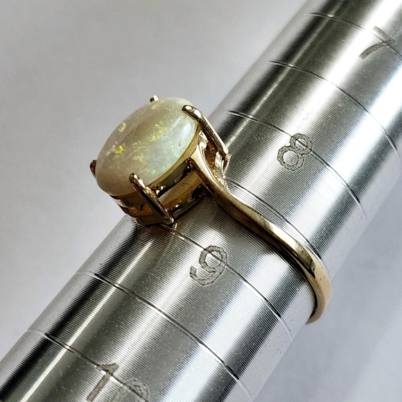 OPAL 14K Gold Ring Certificate - Picture 3 of 16